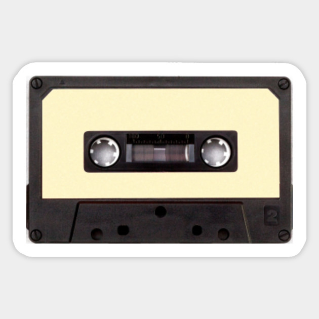 cassette Cassette Tape Sticker TeePublic